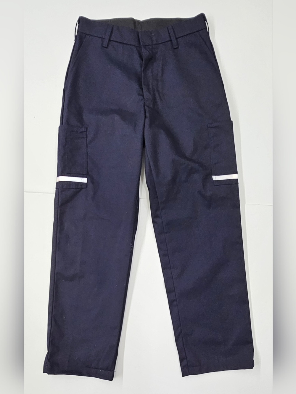 FedEx Stan Herman Uniform Work Pants 31 Regular x 31 Navy Blue Reflective Cargo